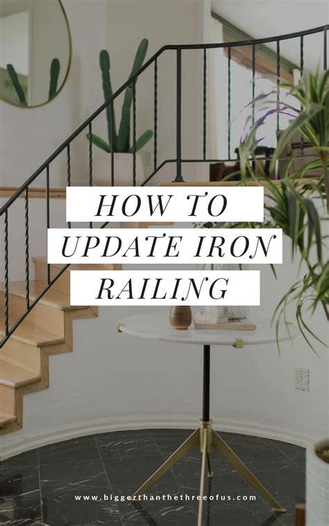 updating metal railing on front of house|How to Update Iron Stair Spindles and Other Stair Railing Ideas.